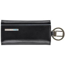 PIQUADRO Ключница Blue Square PC1397B2/N черный натур.кожа