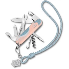 VICTORINOX Нож перочинный Companion Paris Style (1.3909.E221) 91мм 16функц. розовый подар.коробка в комплекте: шнурок на шею