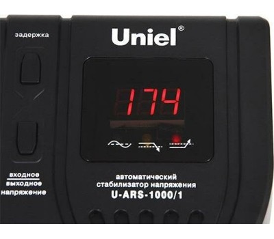 Стабилизатор UNIEL (09622) U-ARS-1000/1 серия Standard - Expert 1000 ВА