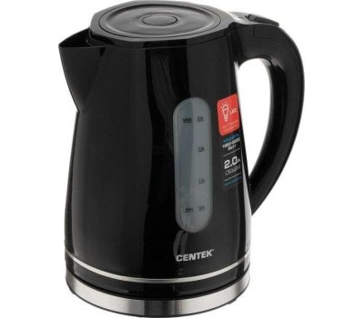 Чайник электрический CENTEK CT-0043 Black (2л. пластик)