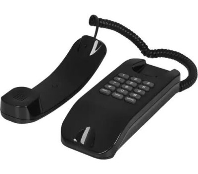 Телефон проводной TEXET TX-215 Black