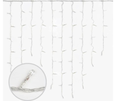 Бахрома с коннекторами UNIEL UL-00003679 ULD-B3010-200/SWK WARM WHITE IP67