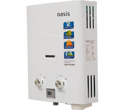 Водонагреватель газовый OASIS B-12W (Р0000169380)