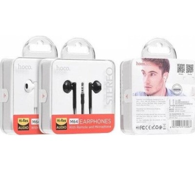 Наушники-гарнитура HOCO (6931474713087) M64 MELODIOUS черный