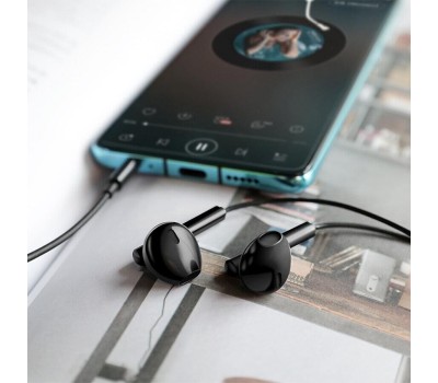 Наушники-гарнитура HOCO (6931474713087) M64 MELODIOUS черный