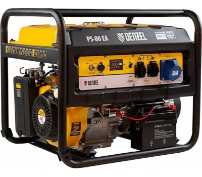 Генератор DENZEL PS 80 EA Генератор бензиновый 946924