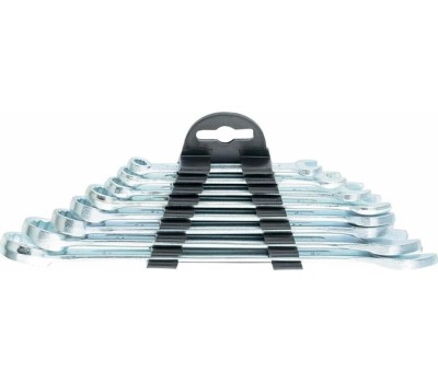 Набор ключей SPARTA Набор ключей комбинированных, 6-19 мм, хромированные, 8 шт, 154605