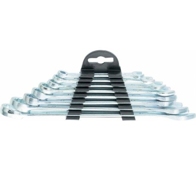 Набор ключей SPARTA Набор ключей комбинированных, 6-19 мм, хромированные, 8 шт, 154605