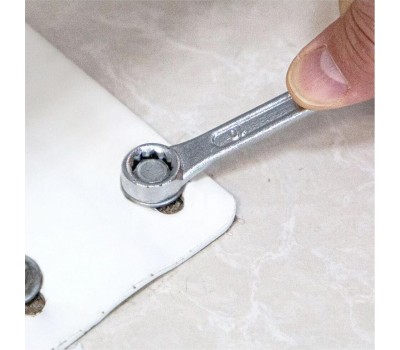 Набор ключей SPARTA Набор ключей комбинированных, 6-19 мм, хромированные, 8 шт, 154605