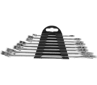 Набор ключей SPARTA Набор ключей комбинированных, 6-19 мм, хромированные, 8 шт, 154605