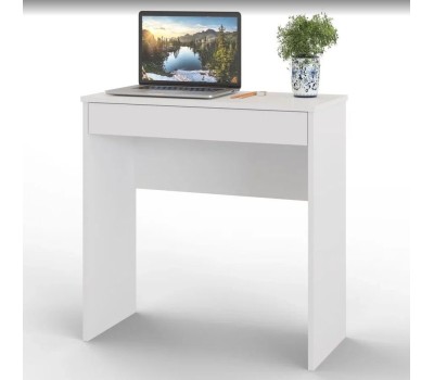Стол письменный МЕБЕЛЬ-КОМПЛЕКС Найс Стол письменный исп.1 Белый РЕ/Белый РЕ