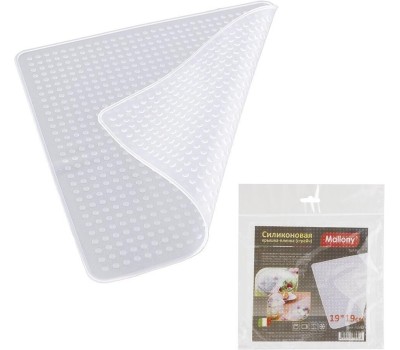 Силиконовая крышка-пленка MALLONY Силиконовая крышка-пленка (стрейч), размер 19*19 см, TAPPO (985952)