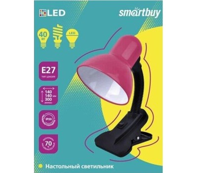 Светильник SMARTBUY (SBL-DeskL01-Pink) 40W/E27