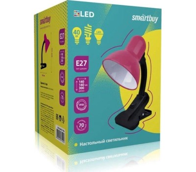 Светильник SMARTBUY (SBL-DeskL01-Pink) 40W/E27