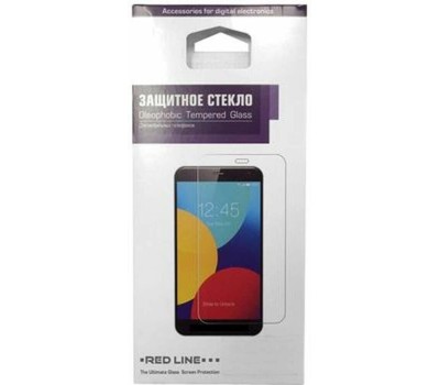 REDLINE Защитное стекло для экрана УТ000029626 Xiaomi Poco M4 Pro 5G прозрачная, 1 шт, черный