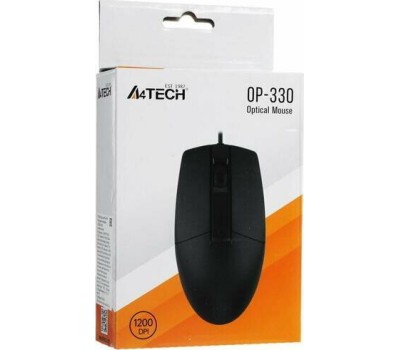 A4TECH OP-330S, черный