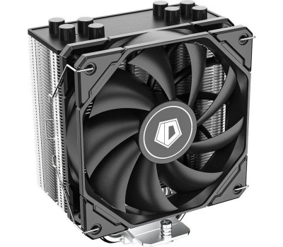 ID-COOLING Кулер SE-224-XTS BLACK LGA1700/1200/115X/AM5/AM4 (10шт/кор, TDP 220W, PWM, 4 тепл.трубки прямого контакта, FAN 120mm) RET