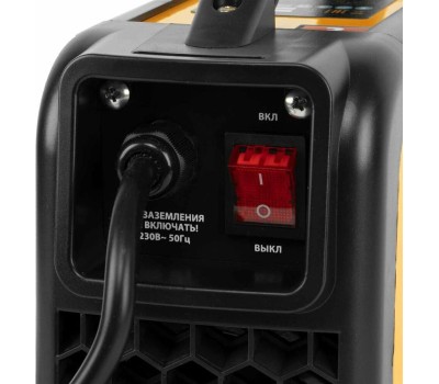 Аппарат инвертор DENZEL Аппарат инвертор. дуговой сварки SDM160 Top, 160 А, ПВ 80% 94354