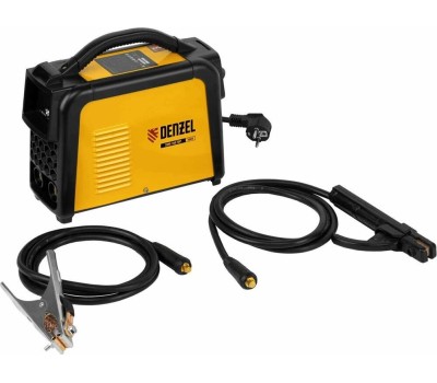 Аппарат инвертор DENZEL Аппарат инвертор. дуговой сварки SDM160 Top, 160 А, ПВ 80% 94354