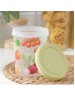 Банка HOMVER Asti Greenery с завинчивающейся крышкой 1л с декором (салатовый) 221129620/04