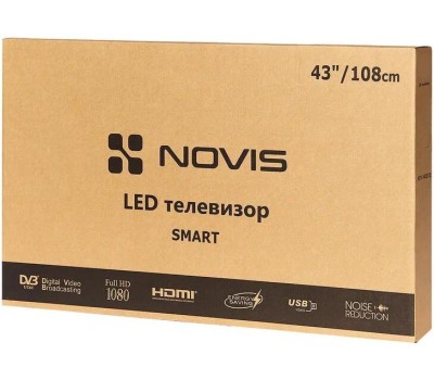 Телевизор NOVIS NTV-F4301TS FHD SMART TV