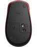 LOGITECH Мышь M190, оптическая, беспроводная, USB, черный и красный [910-005926]