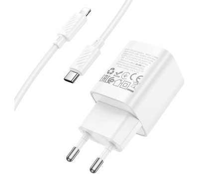 СЗУ HOCO (6942007630313) C148Aai 1Type-C PD 30W , White