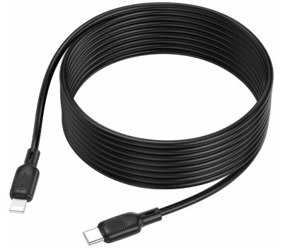 Кабель BOROFONE (6941991115554) BX113 USB 3.0A для Type-C Black 3 м