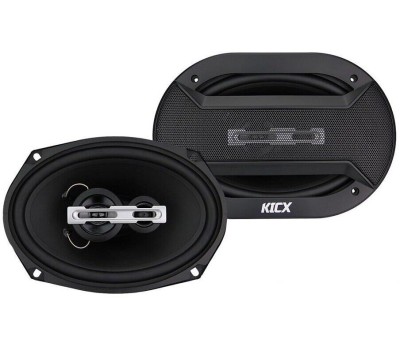 Автоакустика KICX RX 693 300Вт 91дБ 4Ом 15x23см (6x9дюйм) (ком.:2кол.) коаксиальные трехполосные