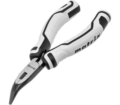 Длинногубцы MATRIX Длинногубцы Mini, 125 мм, изогнутые, авторазжим, Pro 17831