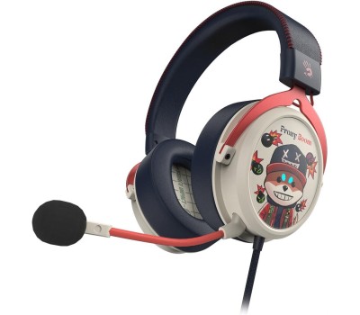 A4TECH Гарнитура игровая Bloody M595 Proxy Boom, для компьютера, мониторные, проводные, бежевый / черный