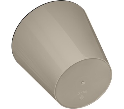 Горшок цветочный HOMVER Rosemary D160мм, 1,6л с дренажной вставкой (бежевый) 221605427/01