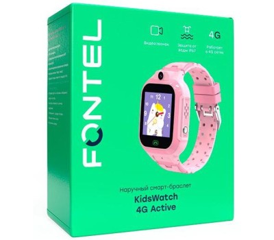 Смарт-часы FONTEL KidsWatch 4G active, розовый