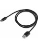 BURO Кабель USB Type-C (m) - USB (m), 1м, черный [bhp ret typec1 bl]