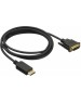 NINGBO Кабель Display Port DisplayPort (m) - DVI-D Dual Link (m), GOLD , 1.8м, блистер, черный