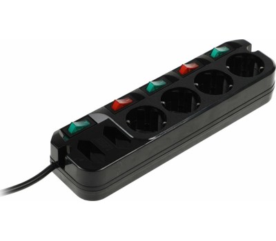 MOST Сетевой удлинитель A10, 1.6м, черный [ a10-ч 1.6м]