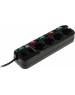 MOST Сетевой удлинитель A10, 1.6м, черный [ a10-ч 1.6м]