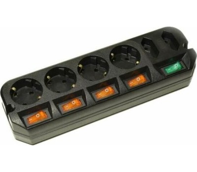 MOST Сетевой удлинитель A10, 1.6м, черный [ a10-ч 1.6м]