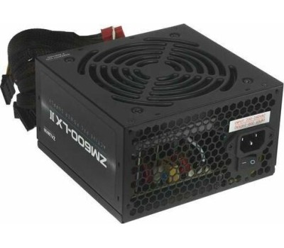 Блок питания ZALMAN Блок питания 600W ZM600-LXII черный (ATX, APFC, 20+4P, 2xPCIe 6+2P, 3хMolex, 6xSATA, 120mm fan, RTL) (ZM600-LXII)