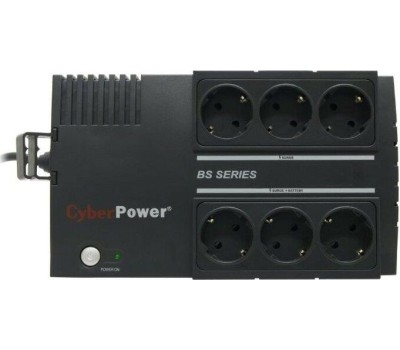 ИБП CYBERPOWER ИБП BS450E {Line-Interactive, 450VA/270W USB, (4+4 EURO), 12В/4.5 Ач х 1}