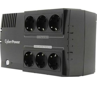 ИБП CYBERPOWER ИБП BS450E {Line-Interactive, 450VA/270W USB, (4+4 EURO), 12В/4.5 Ач х 1}