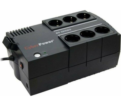 ИБП CYBERPOWER ИБП BS450E {Line-Interactive, 450VA/270W USB, (4+4 EURO), 12В/4.5 Ач х 1}