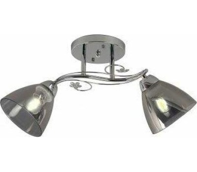 освещение HIPER Люстра H195-2, 2 х 60 Вт, хром