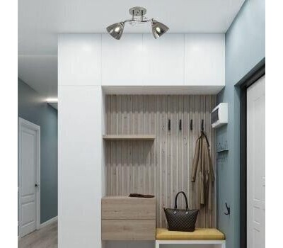 освещение HIPER Люстра H195-2, 2 х 60 Вт, хром