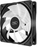 DEEPCOOL Вентилятор для корпуса RF120R (120mm, 1300rpm, 48.9 CFM, 21.9 дБ, Molex, red light, black/white) (DP-FLED-RF120-RD)