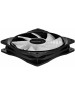 DEEPCOOL Вентилятор для корпуса RF120R (120mm, 1300rpm, 48.9 CFM, 21.9 дБ, Molex, red light, black/white) (DP-FLED-RF120-RD)