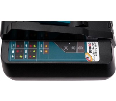 Батарея аккумуляторная MAKITA Батарея аккумуляторная BL1850Bx2 LXT, 18В, 5Ач, Li-Ion, ЗУ в комплекте [191l75-3]