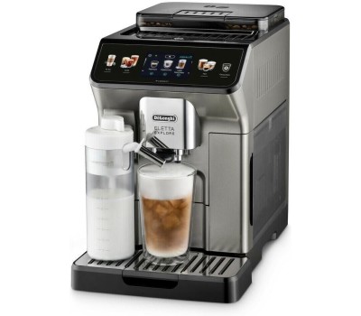 DELONGHI Кофемашина автоматическая ECAM450.86.T, 19Бар, с автоматическим капучинатором, черный/серебристый