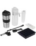 DELONGHI Кофемашина автоматическая ECAM450.86.T, 19Бар, с автоматическим капучинатором, черный/серебристый