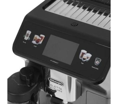 DELONGHI Кофемашина автоматическая ECAM450.86.T, 19Бар, с автоматическим капучинатором, черный/серебристый